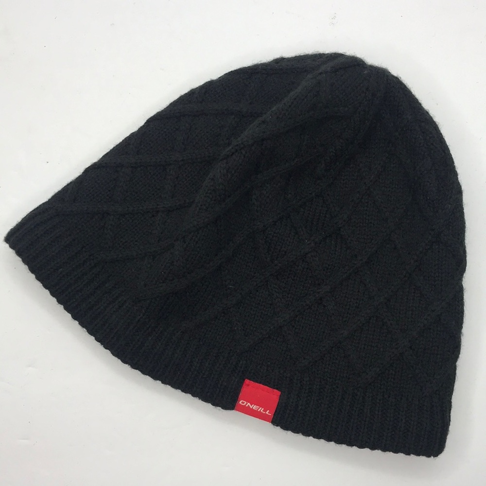 O’Neil Black Knit Beanie